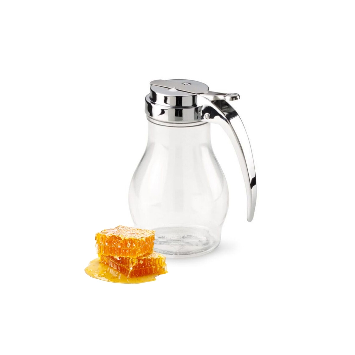 Mielera de Vidrio 15 cm - 414 ml 
