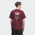 Remera Adidas Triple Trifolio Skateboarding Rojo