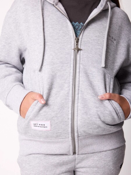 CAMPERA DIXIE ROYE TEEN GRIS