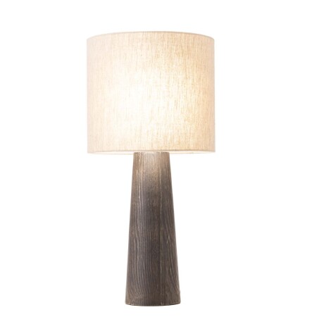 LAMPARA DE MESA MADERA MARRON WM0C