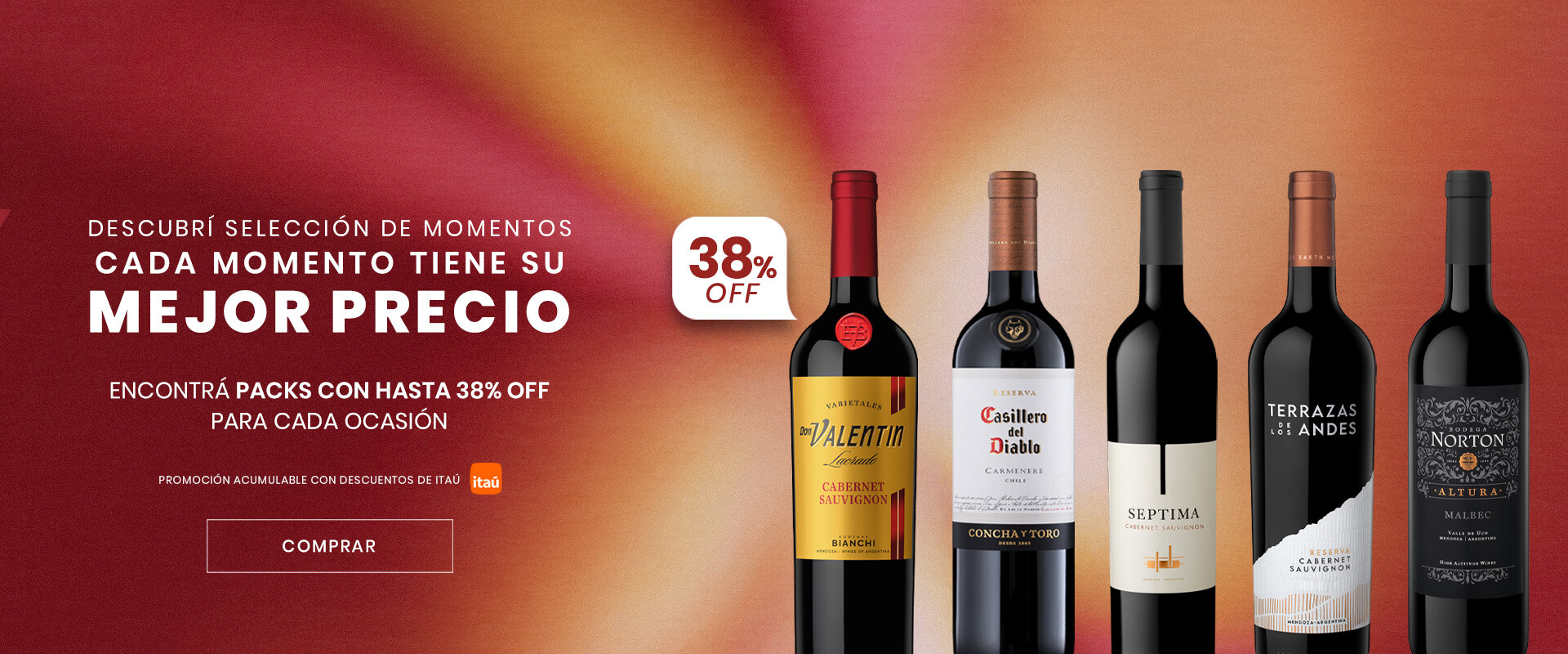 Seleccion de momentos con hasta 38%Off