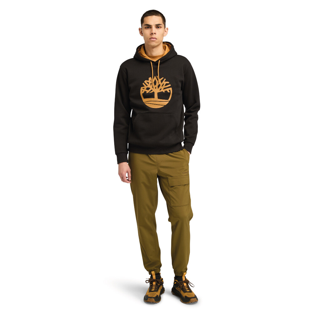 Polera Northwood Tree Logo Hombre Black