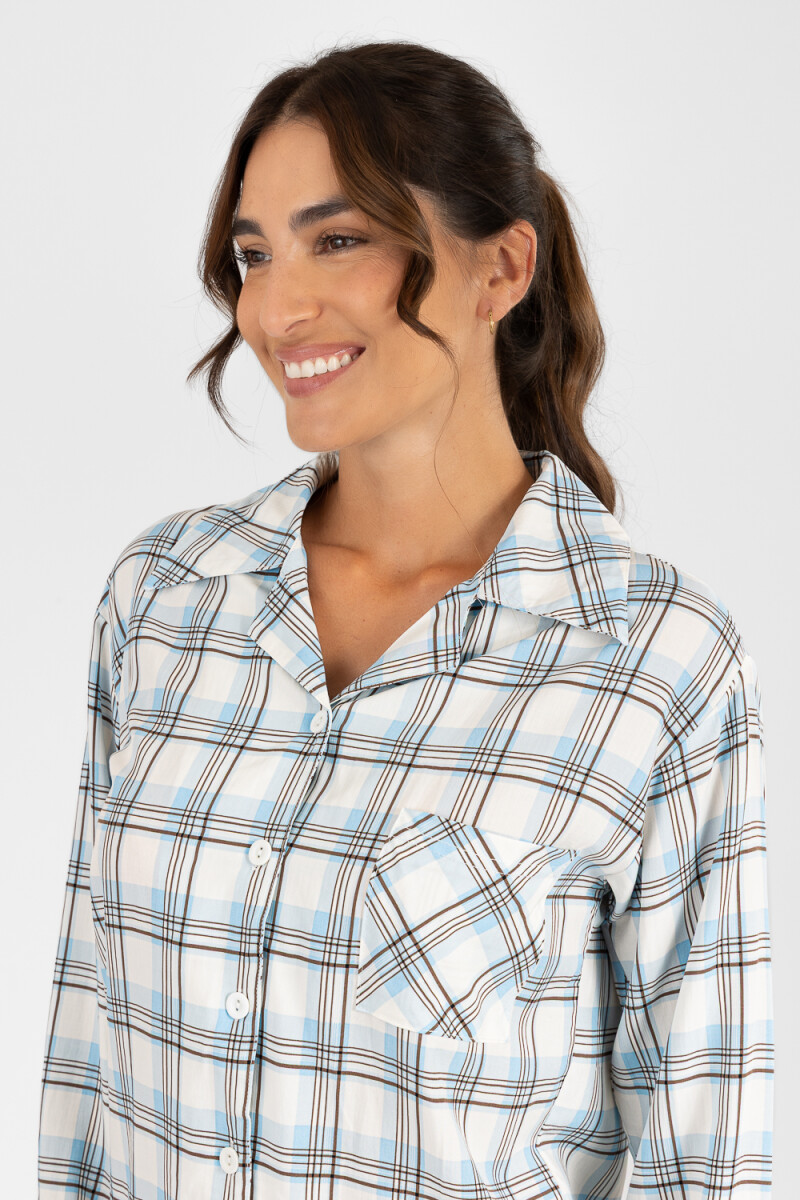 Pijama josefina Azul