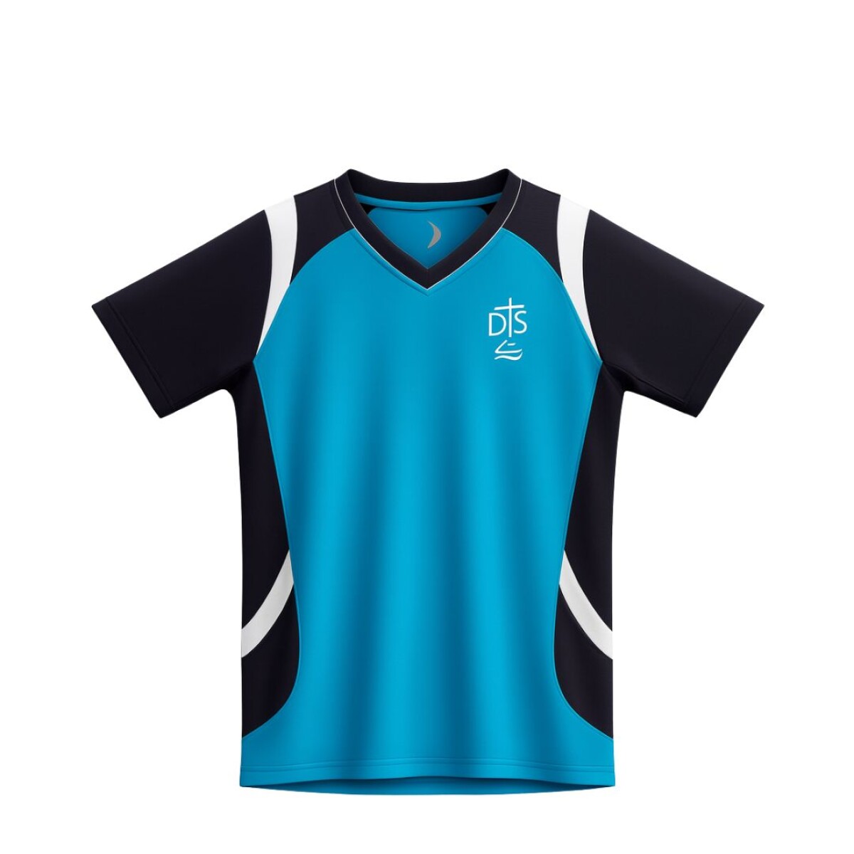 T-shirt Fútbol Colegio La Mennais Celeste