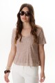 REMERA QUINTO MARRON