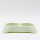 PLATO DOBLE 23 X 13 CM VERDE PASTEL