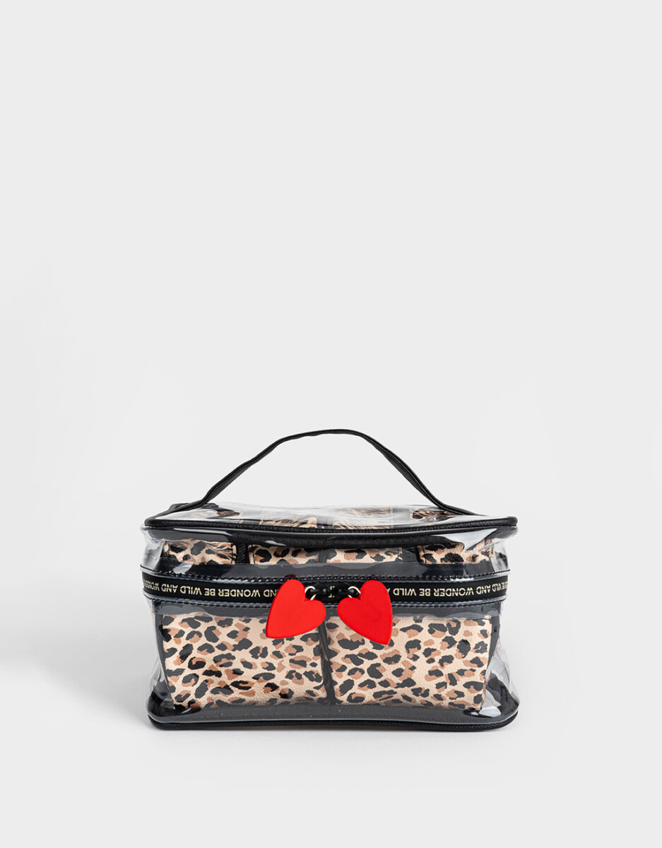 Set De Portacosméticos Animal Print 