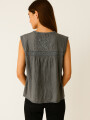 Blusa Chasi Gris Medio