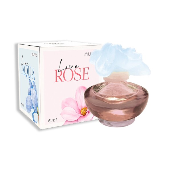 MINI FRAGANCIA FEMENINA 6ML NUVÓ LOVE ROSE