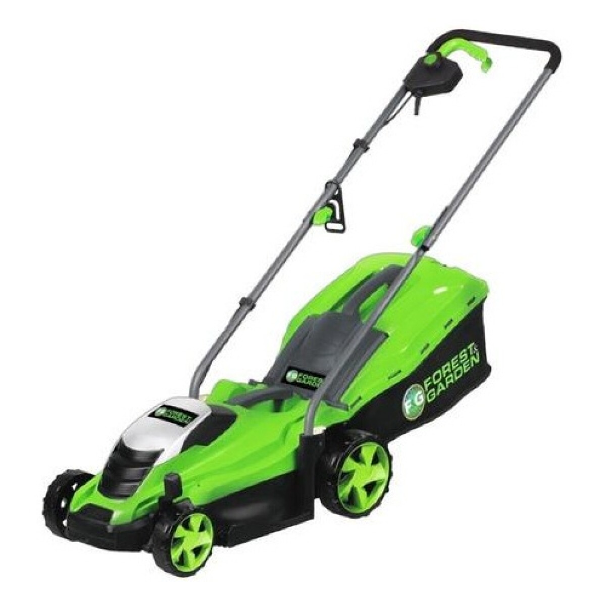 Cortadora de Césped Eléctrica Forest & Garden 330MM 1300W - Verde/Negro 