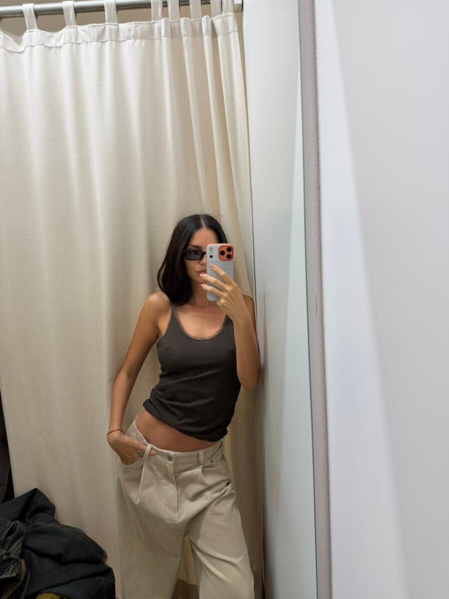 Musculosa Kira - MARRON 