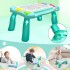 Pizarra Magica Magnetica Mesa Dibujo Infantil Niños Accesor. Variante Color Verde