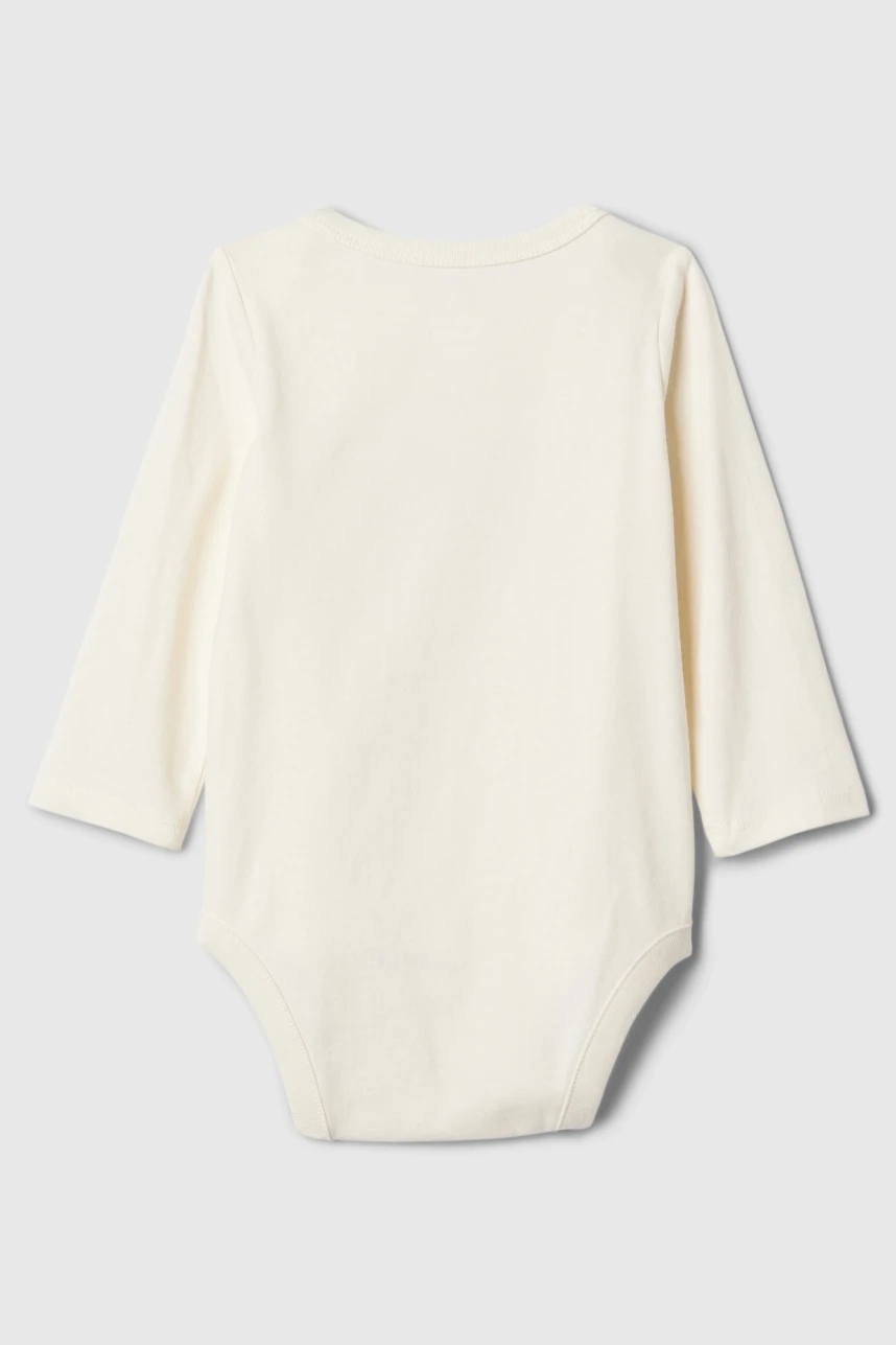 Body Logo Gap Bebè Ivory Frost