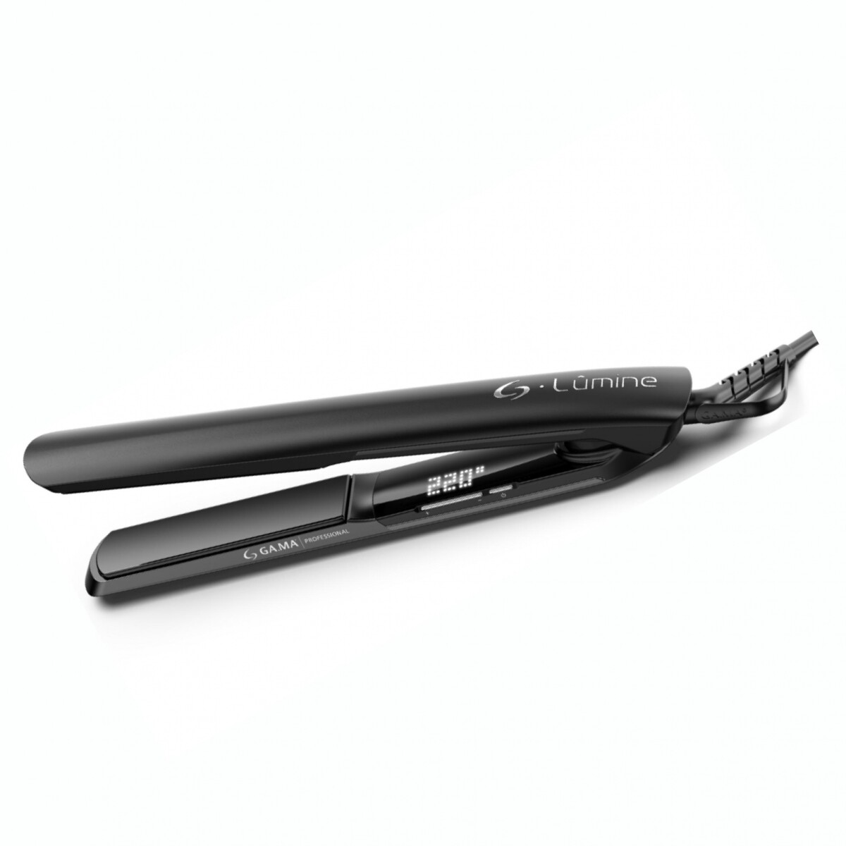 Planchita GAMA I IHT GP Lumine D ION Con Temperatura Regulable - Black 