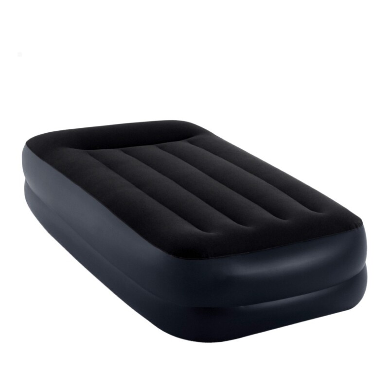 INTEX COLCHON SOMMIER DURA-BEAM BASICO FIBER-TECH CON BOMBA 1 PLAZA TWIN Intex Colchon Sommier Dura-beam Basico Fiber-tech Con Bomba 1 Plaza Twin