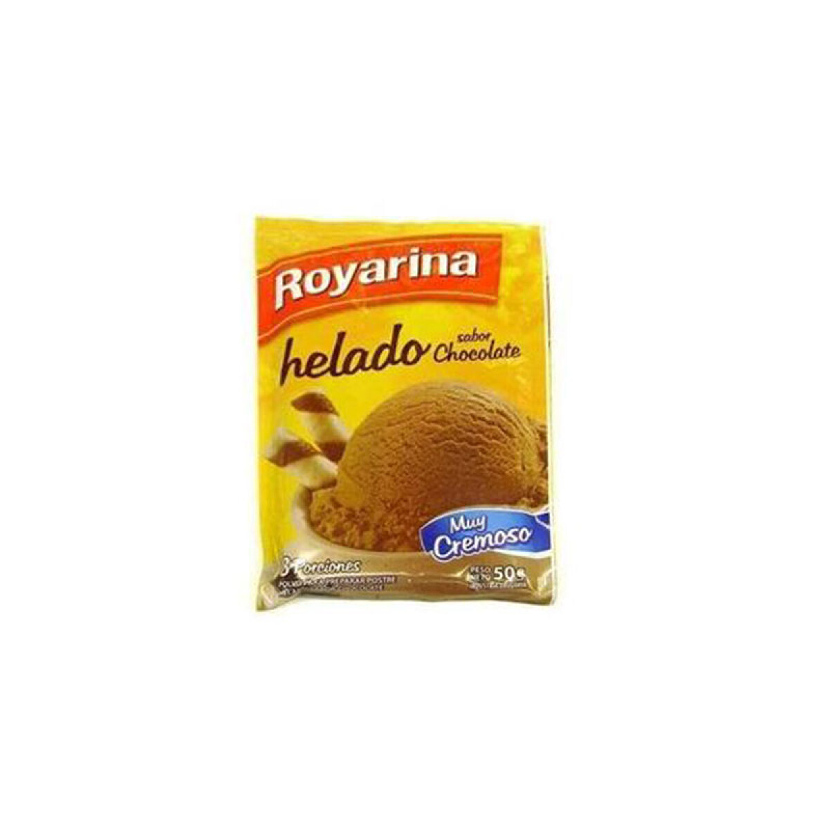 Helado ROYARINA 50 Grs 8 Porciones (Unidad) - Chocolate 