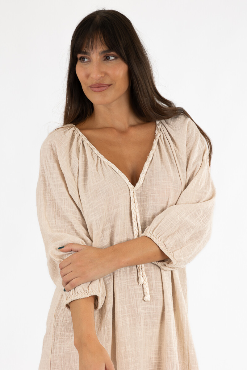 Bluson largo toscana Beige
