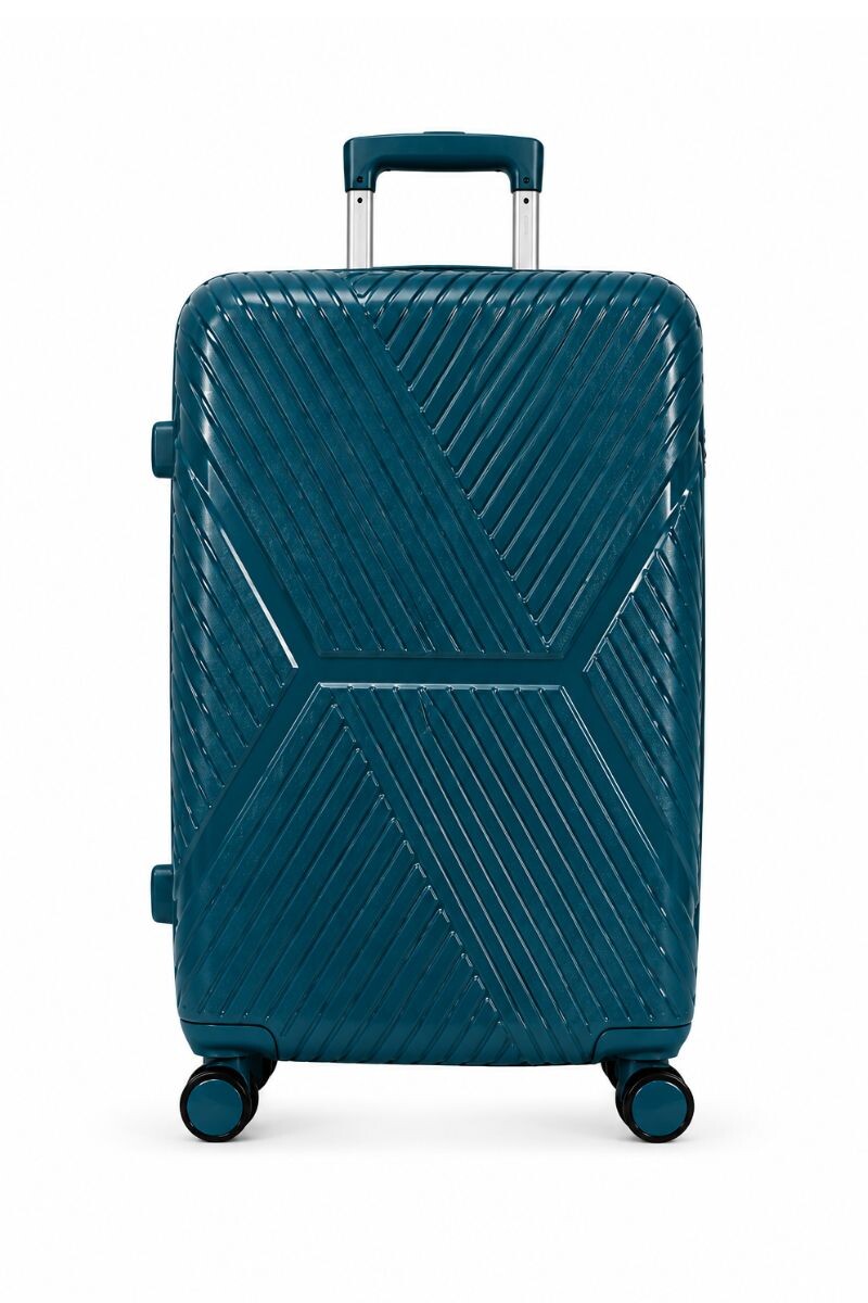 VALIJA C/RUEDAS DESMONTABLES AZUL S 