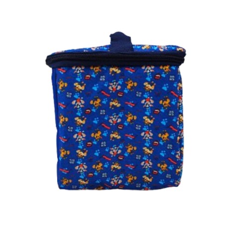 Lunchera infantil 22x16x18 paw patrol azul