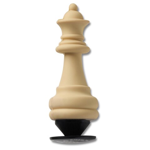 3D Queen Chess Piece Multicolor
