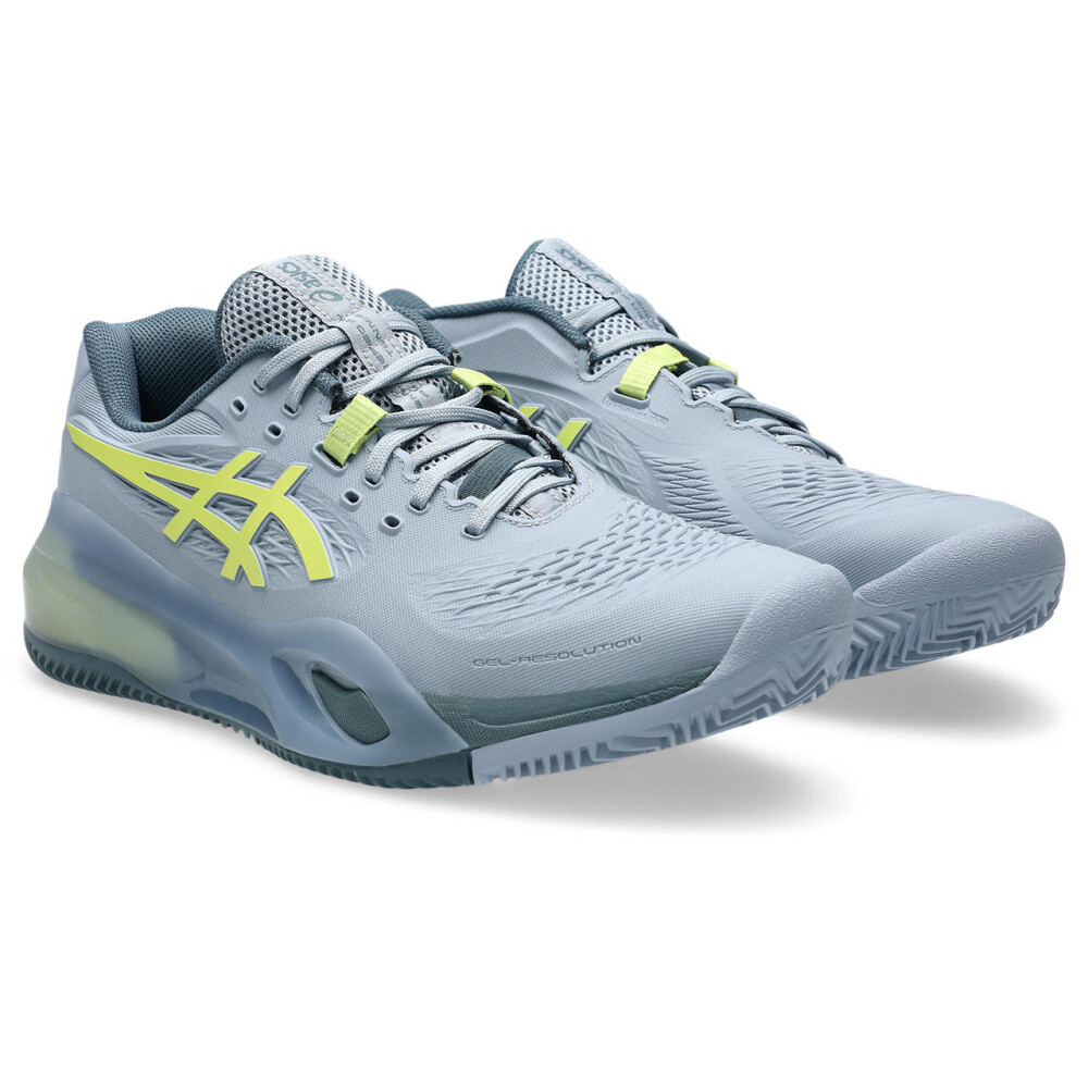 Zapatillas CPS-Tennis Gel-Resolution X Clay Hombre Grey Blue/pistachio