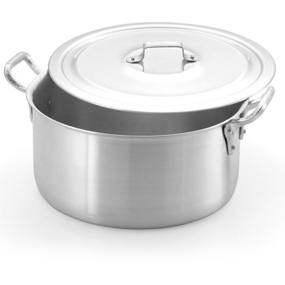 Cacerola con asas y tapa de 20x10cm 2.8L en Aluminio Oliveira 