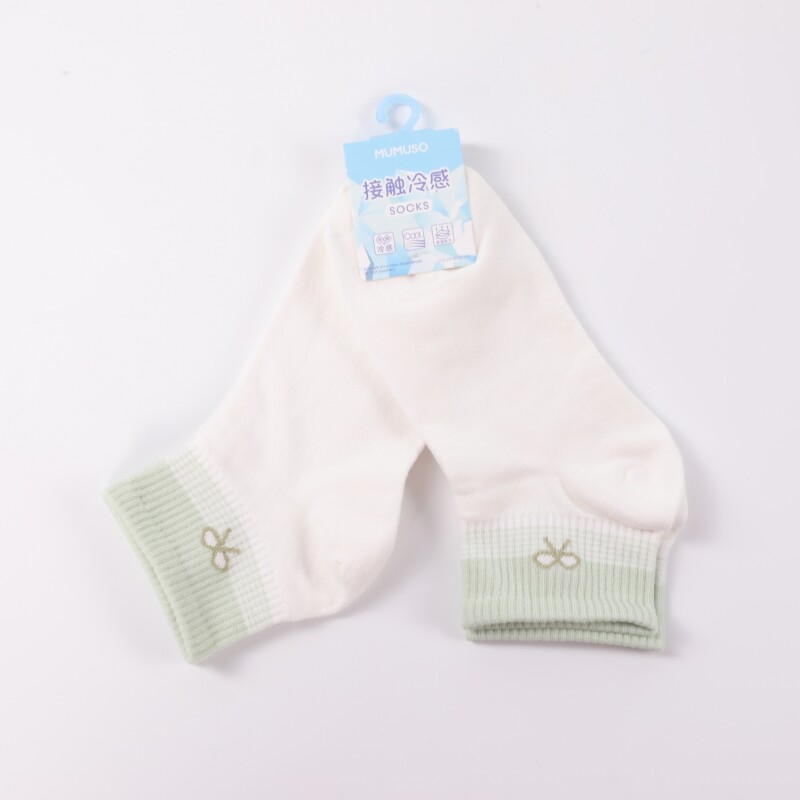 MEDIAS DEPORTIVAS TOBILLERAS PARA MUJER CON LAZO SERIE COOLING (2 PARES/VERDE) MEDIAS DEPORTIVAS TOBILLERAS PARA MUJER CON LAZO SERIE COOLING (2 PARES/VERDE)