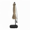SOMBRILLA BEIGE C/BASE P/JARDIN 3M Unica