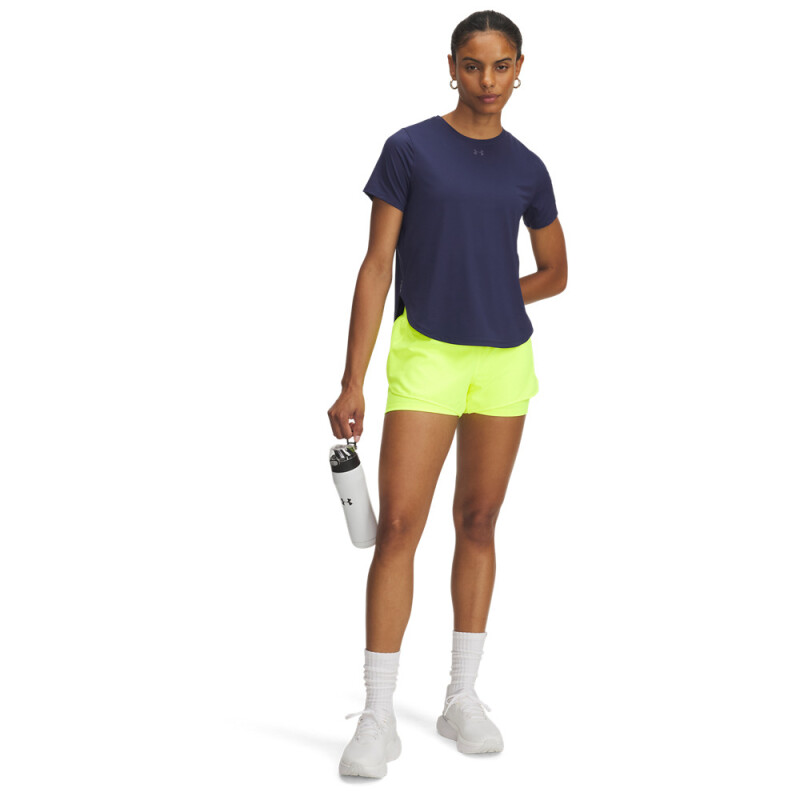 UA Launch Pro 3" 2in1 Shorts-YLW YLW-731