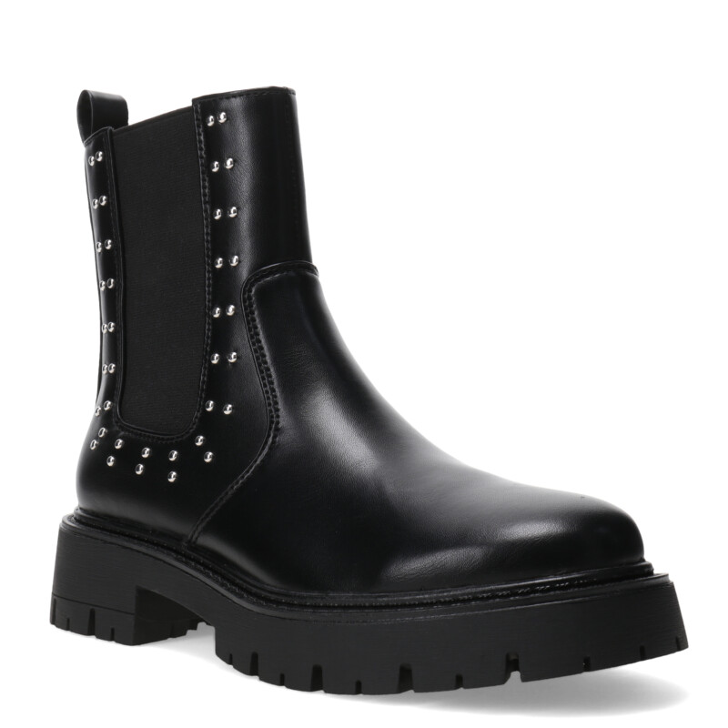 Botas de Mujer Miss Carol RHODE con elastico y tachas Negro