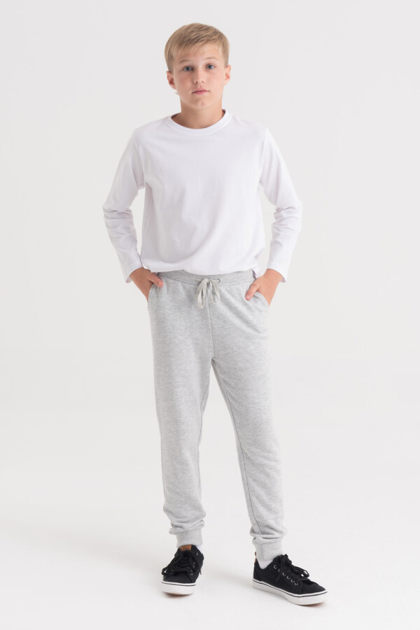 Pantalón cargo jogger twill - Gris — BAS