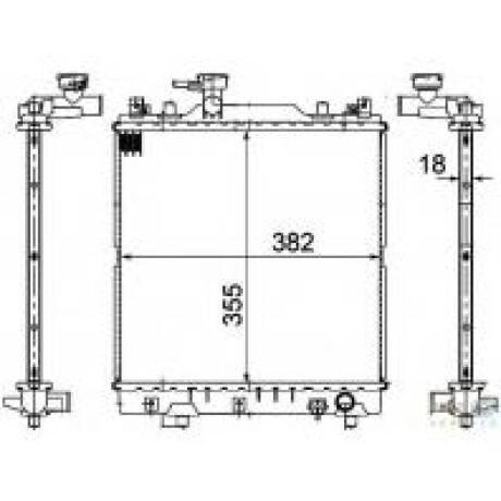 RADIADOR SUZUKI ALTO 800 13/ - RADIADOR SUZUKI ALTO 800 13/ -