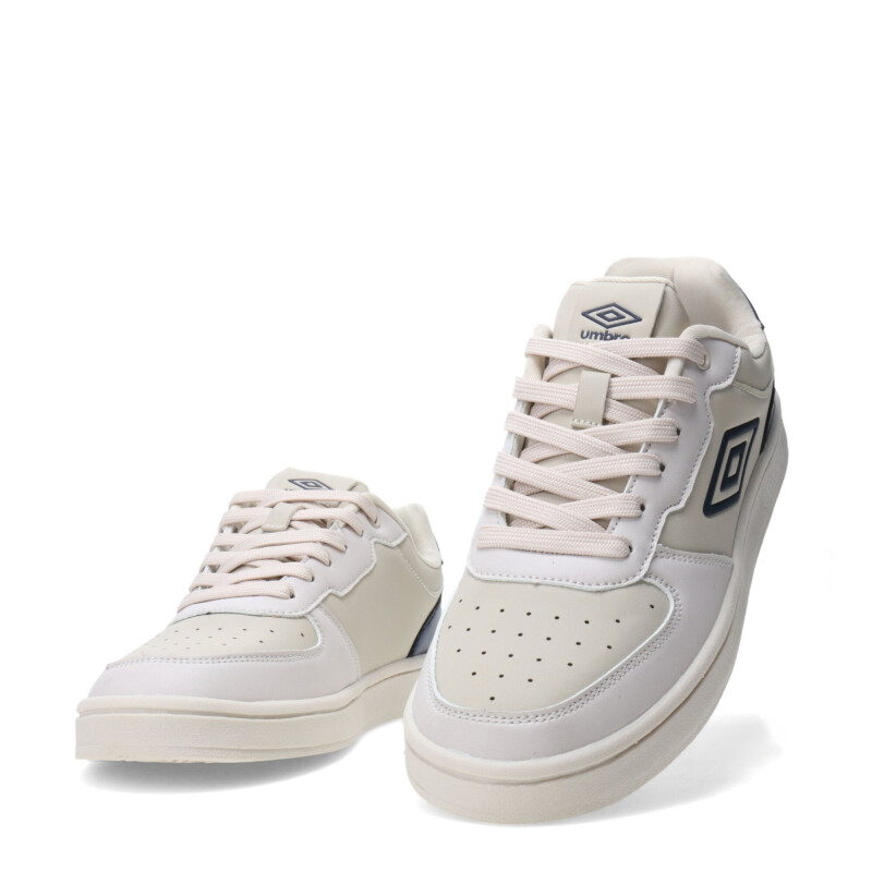 Championes de Hombre Umbro Milo Beige - Azul Marino