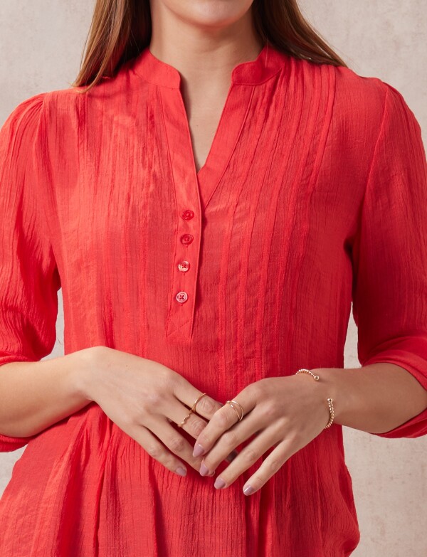 Blusa Botones ROJO