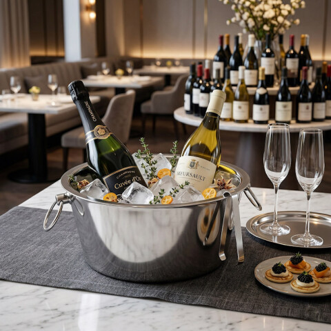 Balde para Vino Champagne Volf Doble Pared - 8 litros Balde para Vino Champagne Volf Doble Pared - 8 litros