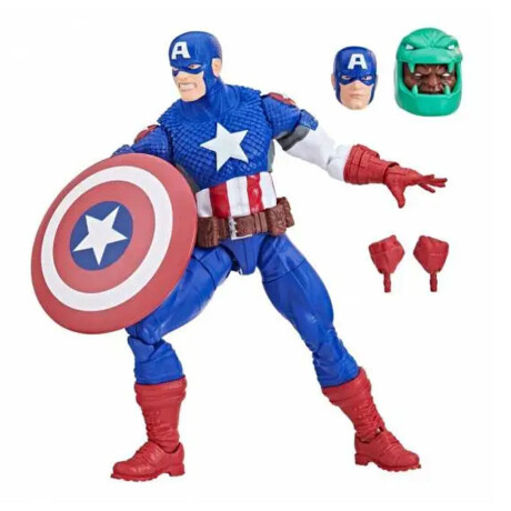 Figura Ultimate Capitan America Articulable - Marvel Legends • Hasbro Figura Ultimate Capitan America Articulable - Marvel Legends • Hasbro