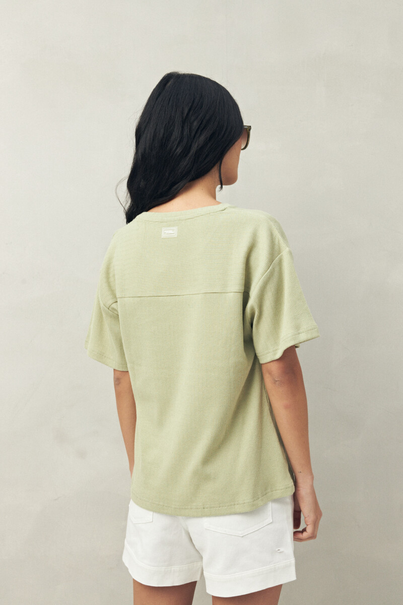 REMERA BASILE Verde Oliva