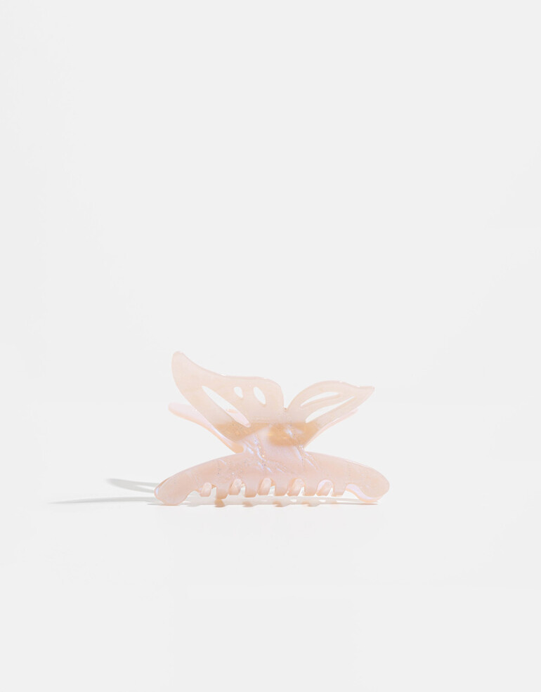 Broche Broche De Mariposa - Rosa Claro