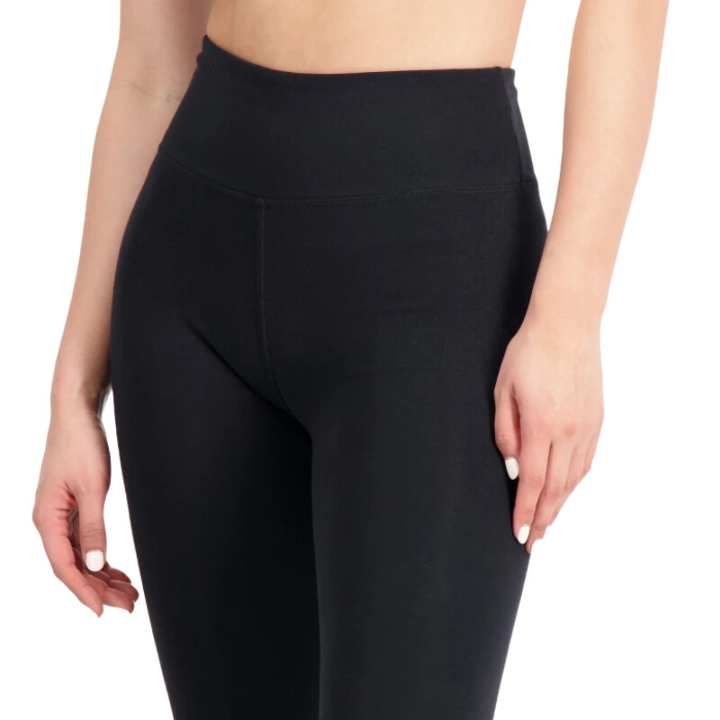 Pantalon New Balance Essentials Cotton Spandex Tight - Negro Pantalon New Balance Essentials Cotton Spandex Tight - Negro