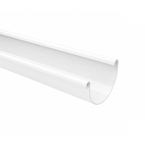 Canaleta pluvial PVC 3m blanco Aquapluv TIGRE Canaleta Pluvial Pvc 3m Blanco Aquapluv Tigre
