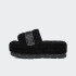 Calzado UGG Fluffita Clear Negro