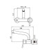 GRIFERIA DE PARED COCINA MONOCOMANDO CROMO FV 000
