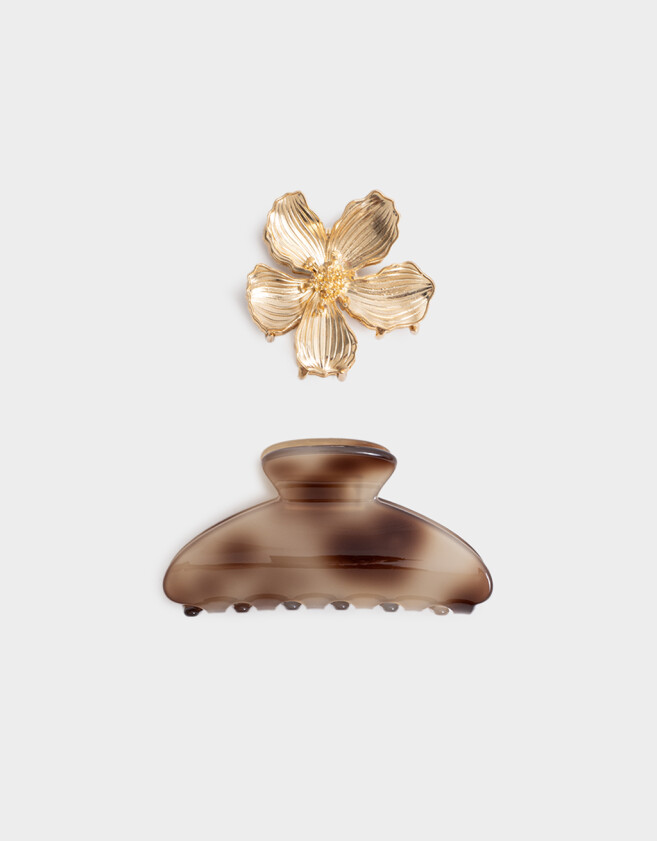 Broches Sets Set por 2 Set De Broches - Combinacion Bicolor