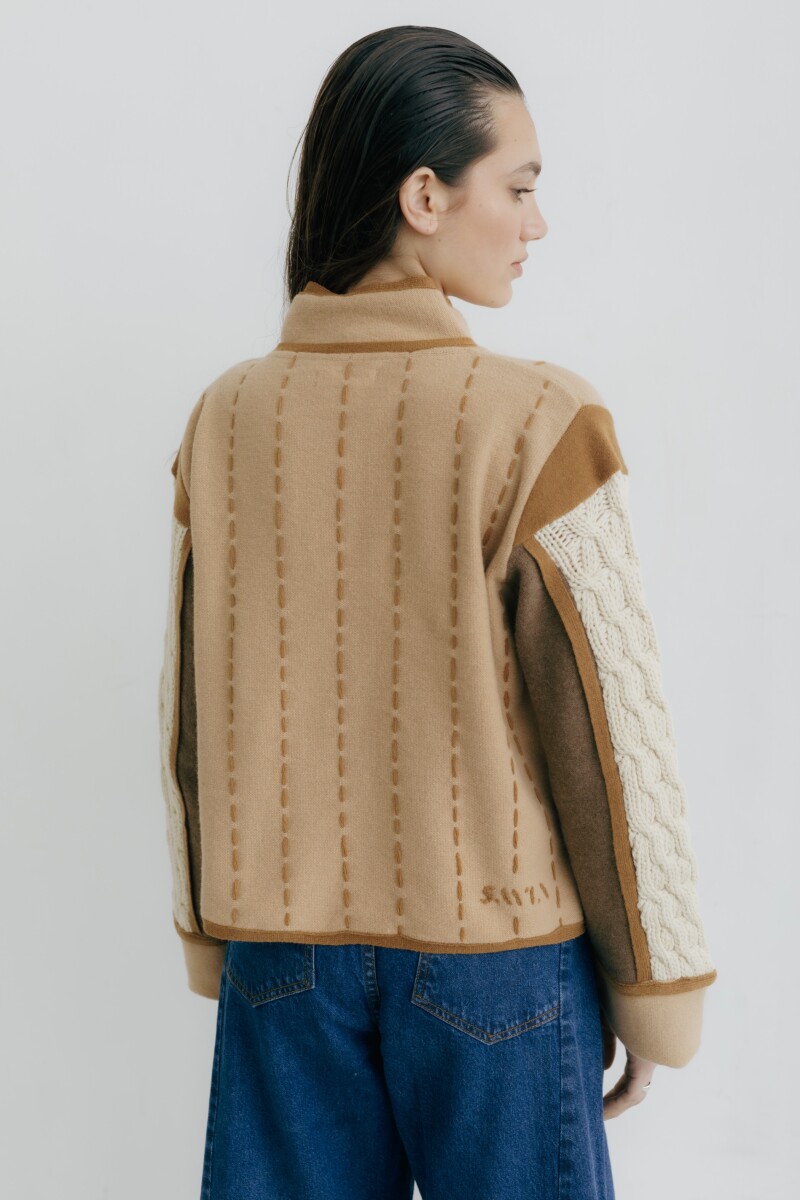CHAQUETA MENA Latte