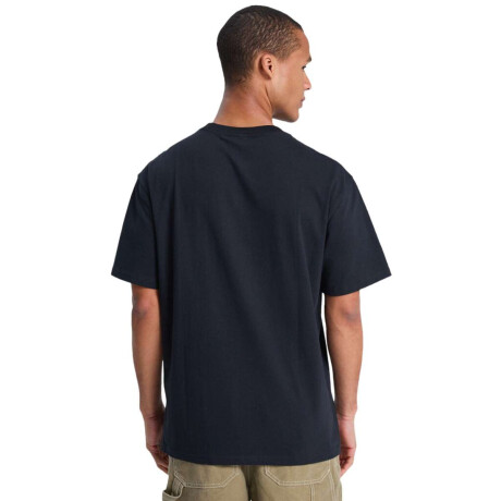 Remera Quiksilver Mercury Burning Negro