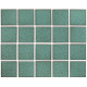 PASTILLAS PARA PISCINA O DECORADO CUADRADO VERDE 7.5X7.5 CM GAMAS DE VERDE