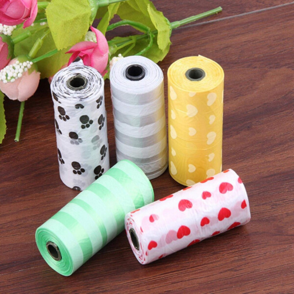 Bolsas Biodegradables Para Desechos De Mascotas 120 Bolsas Bolsas Biodegradables Para Desechos De Mascotas 120 Bolsas