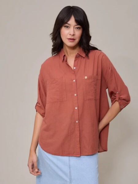 CAMISA POLANCO BLAISE NARANJA