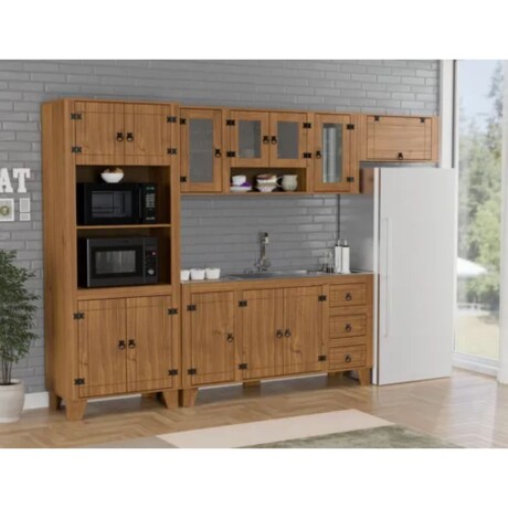 Mueble De Cocina Para Horno Microondas ROBLE