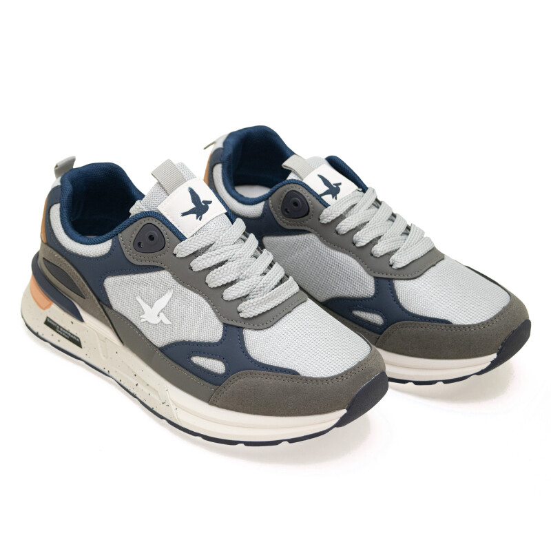 Championes Santa Barbara Roma de Hombre Gris-marino